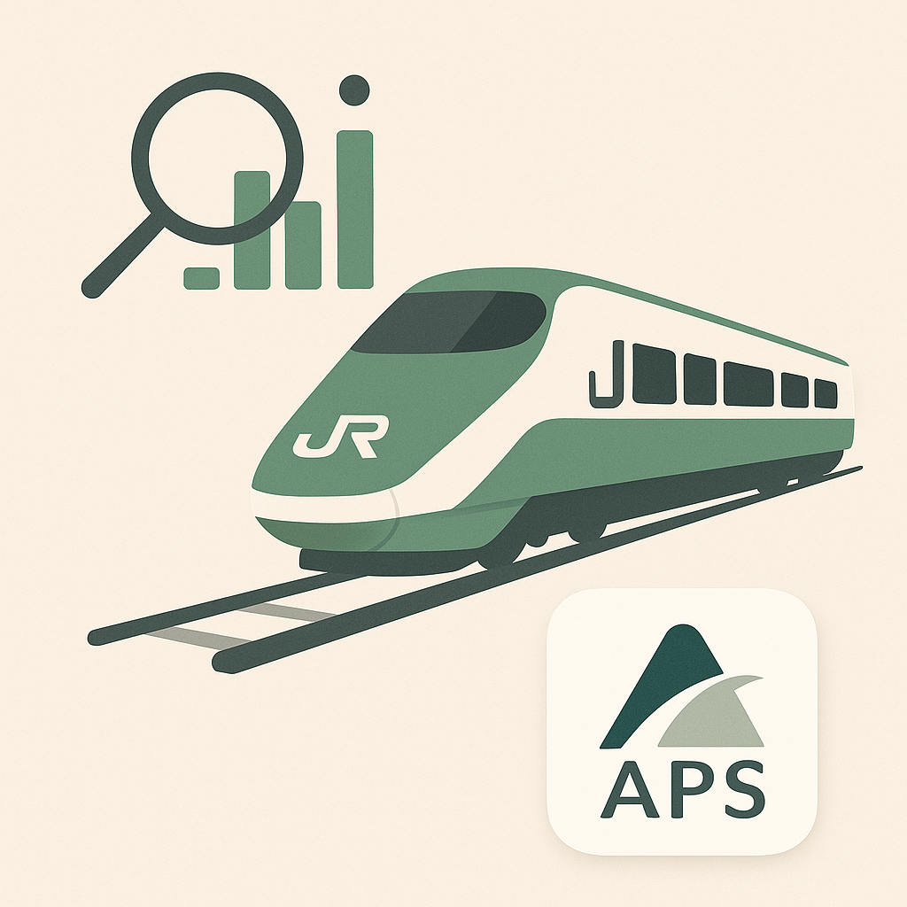 検索トレンド3位のJR北海道を、株式会社エーピーエスがやさしく紹介