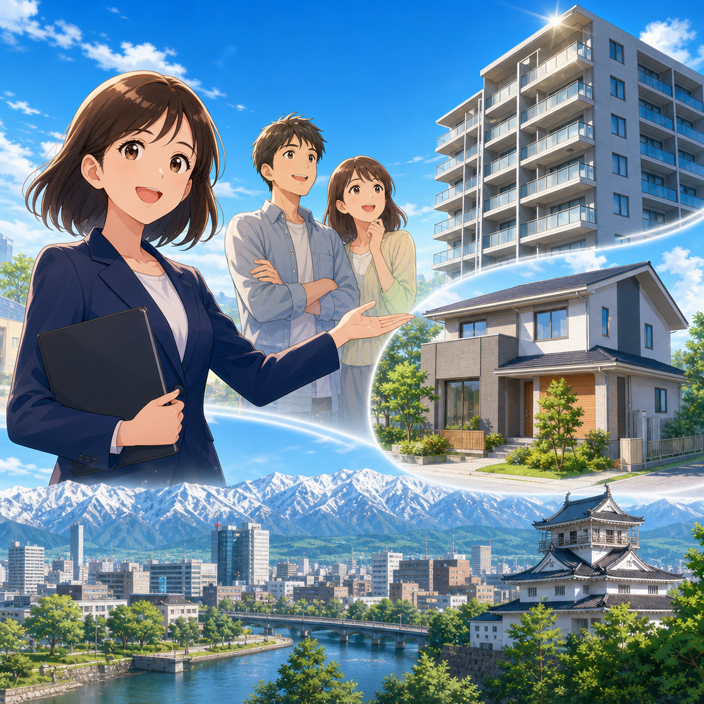 富山市30,000棟超の実績で不動産売却を支える
