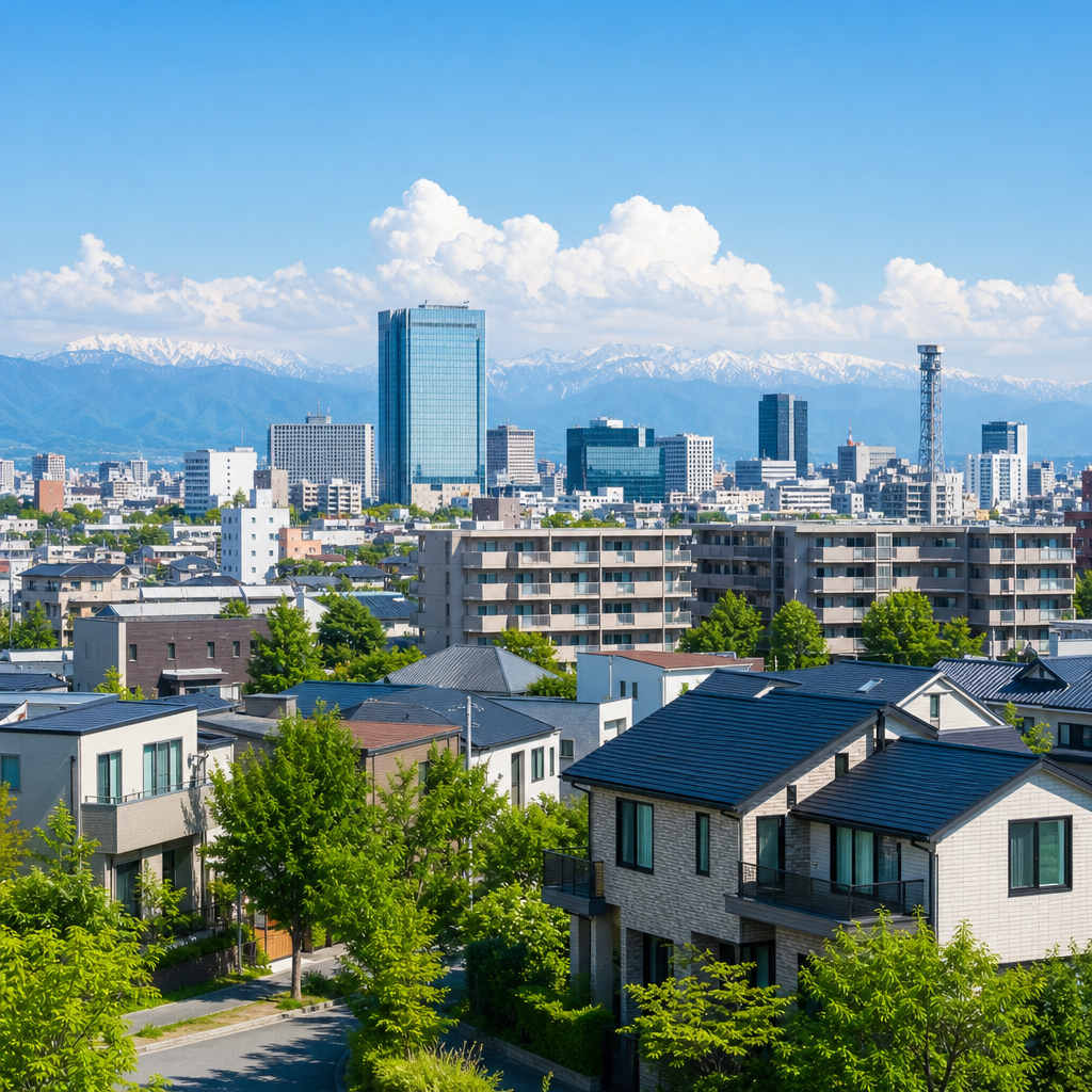 富山市30,000棟超に見る不動産売却の安心